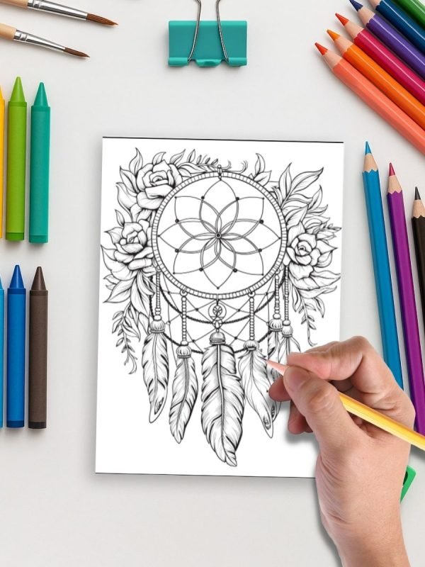 Dreamcatchers in Bloom – 50 Floral Dream Designs - Image 5